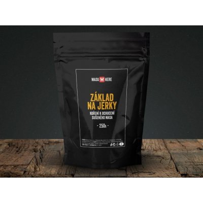 Maso Here Kořenicí základ na jerky 250 g – Zboží Mobilmania