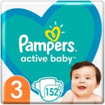 Pampers active baby 3 152 ks – Zboží Dáma