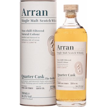 Arran Quarter Cask 56,2% 0,7 l (tuba)