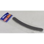 Abella Pilník smirkový černý zahnutý HJM-541 18 cm – Zboží Dáma