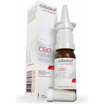 Cibdol CBD nosní sprej 50 mg 10 ml