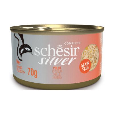 Schesir Cat Senior Wholefood kuře 70 g