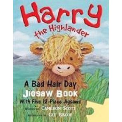 Harry the Highlander: A Bad Hair Day Jigsaw Book – Zboží Mobilmania