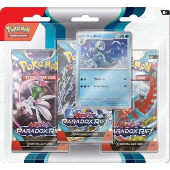 Pokémon TCG Paradox Rift 3 Pack Blister Booster