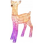 Twinkly 3D Sobí rodina - Laň, 200 RGB+W LED, 90 cm, Železo/Akryl, Zástrčka F – Hledejceny.cz