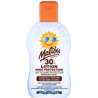 Malibu Kids Lotion SPF30 200 ml – Zbozi.Blesk.cz