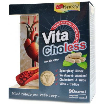 VitaHarmony VitaCholess 90 kapslí – Hledejceny.cz