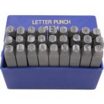 BGS technic Razící matrice písmen, raznice- sada 27ks 6 mm – Zboží Živě