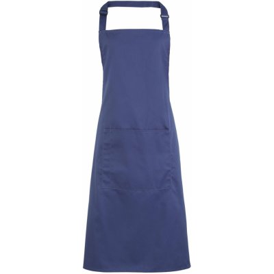 Premier Workwear Keprová pracovní zástěra s kapsou z kolekce Colours Collection modrá námořní Pantone 281C 72x86cm PW154 – Hledejceny.cz