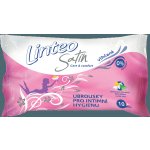 Linteo Satin Ubrousky vlhčené intimní 10 ks – Zboží Dáma