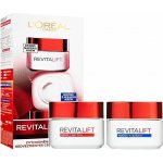 L'Oréal Paris Revitalift Loreal Paris Revitalift zklidňující krém proti vráskám 50 ml + Loreal Paris Revitalift noční zpevňující a protivráskový krém pro všechny typy pleti 50 ml dárková sada – Hledejceny.cz