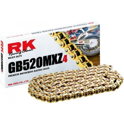 RK Racing Chain Řetěz GB 520 MXZ4 120