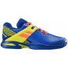 Dětské tenisové boty Babolat Propulse Clay JR blue/fluo aero 2020
