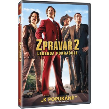 Zprávař 2 - Legenda pokračuje DVD