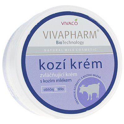 VivaPharm Goats Milk zvláčňující krém s kozím mlékem na obličej a tělo pro ženy 250 ml – Zboží Dáma