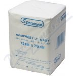 Steriwund gáza kompresy nesterilní 8vrst. 7,5 x 7,5 cm 100 ks – Zboží Dáma