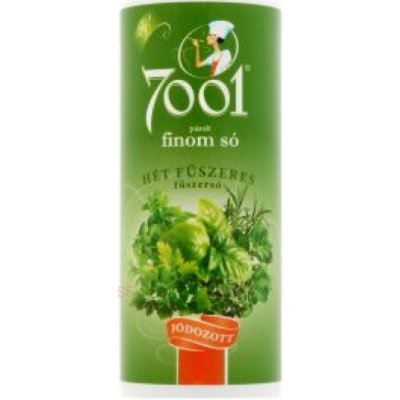 7001 mořská sůl 7 bylinková solnička 90 g – Zboží Dáma
