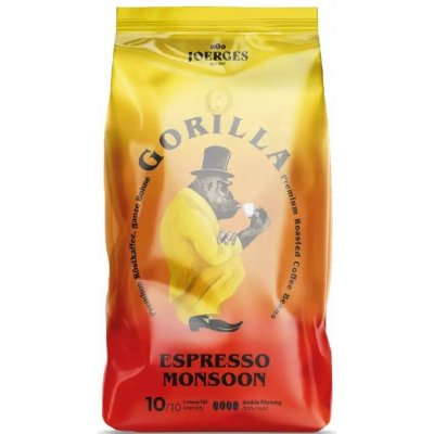 Gorilla Espresso Monsoon zrnková 1 kg – Hledejceny.cz