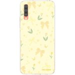 Picasee silikonový průhledný obal Samsung Galaxy A70 A705F Honey Blossom – Zboží Živě