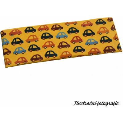Čelenka rovná autíčka na hořčicové – Sleviste.cz