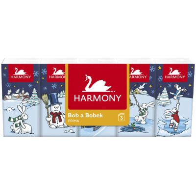 Harmony Prima Bob a Bobek 3-vrstvé 10 x 10 ks – Zboží Dáma