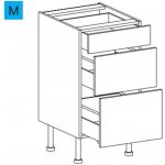 EBS MBAES453ZB Skříňka spodní plnovýsuvná, 45 cm, bílá lesk 1 set – Zboží Dáma