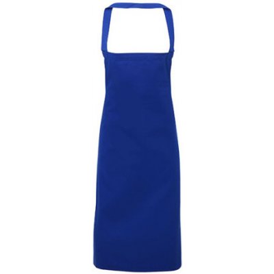 Premier Workwear Zástěra s laclem z biobavlny bez kapsy PR102 Royal Pantone 286 60x87cm – Hledejceny.cz