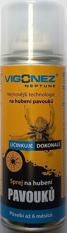 Vigonez Neptune Sprej k hubení pavouků jednorázový 200 ml