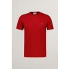 Pánské Tričko Gant SLIM SHIELD V-NECK T-SHIRT červená