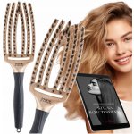 Olivia Garden Fingerbrush Trinity plochý kartáč Rose Gold – Sleviste.cz