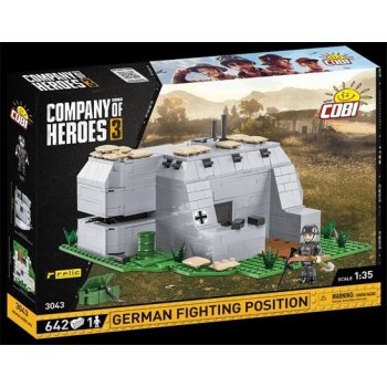 COBI 3043 Company of Heroes 3 Německé bojové opevnění