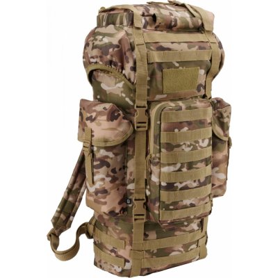 Urban Classics Taktický bojový Molle s polstrovanými popruhy tactical camo 65 l