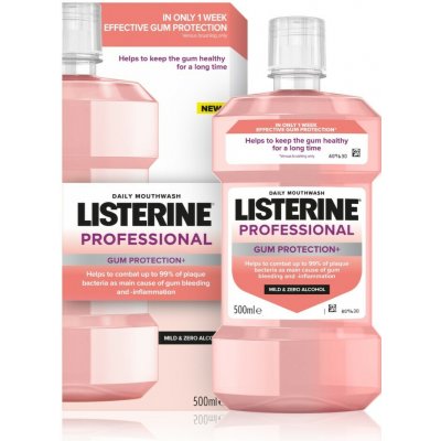 Listerine Professional Gum Protection+ 500 ml – Zboží Mobilmania
