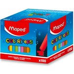Maped Křídy školní barevné 100 ks – Zbozi.Blesk.cz