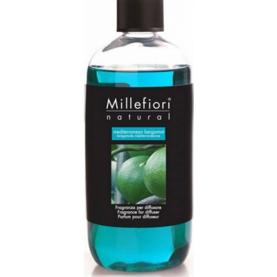 Millefiori Natural Náplň pro difuzér Mediterranean Bergamot 500 ml – Zboží Dáma