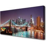 Obraz na plátně Most Město Architektura 100x50 cm – Sleviste.cz