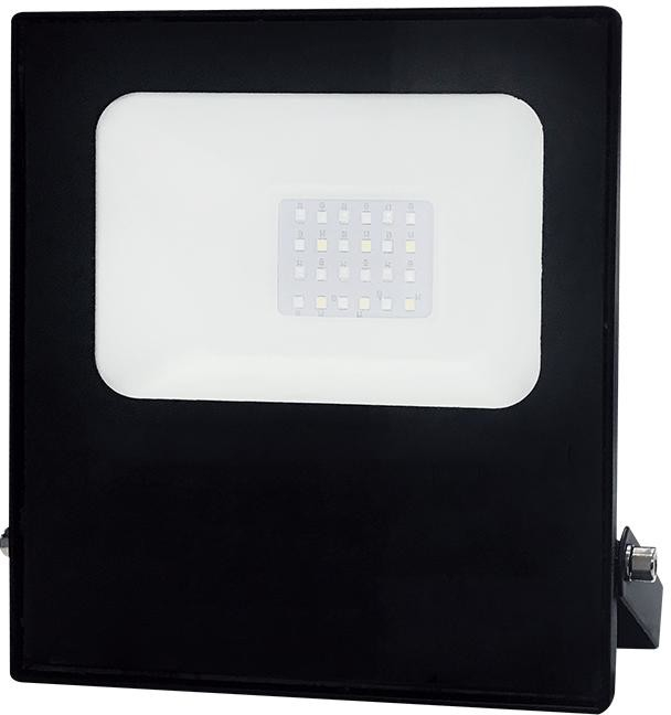 ACA Lighting LED venkovní slim reflektor Q 20W/230V/RGB+6000K/1760Lm/110°/IP66, černý