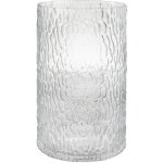 Storefactory Skleněný svícen / váza Ramvik 30 cm, čirá barva, sklo – Zboží Mobilmania