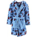 SunCity Dětský / chlapecký coral fleece župan s kapucí Spidey Modrá – Zboží Dáma