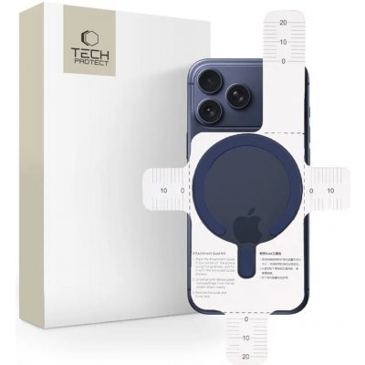 Nalepovací MagSafe kroužek Tech-Protect MMP-200 Magnetic MagSafe Ring - Temně modrá – Sleviste.cz