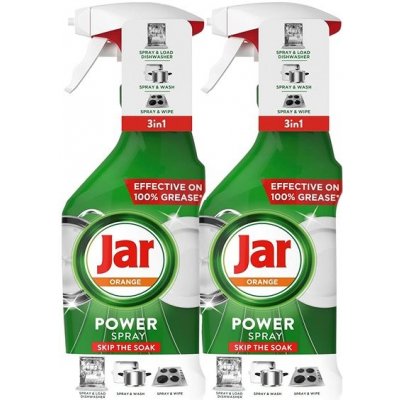 Jar Power Spray 3v1 na nádobí a do kuchyně Orange 2 x 500 ml – HobbyKompas.cz