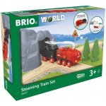 Brio World 36017 Vánoční vlaková sada s parní lokomotivou na baterie – Hledejceny.cz