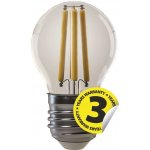 Emos LED žárovka Filament Mini Globe E27 4W=40W teplá bílá Z74240 – Zboží Mobilmania