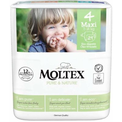 Moltex Plenky Pure & Nature Newborn 2-4 kg 22 ks – Hledejceny.cz