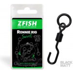 Zfish Obratlík Ronnie Rig Swivel Matt velikost 12 10 ks – Zboží Dáma