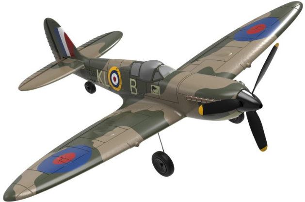 IQ models RC letadlo Volantex Spitfire se stabilizací RC_308260 RTF 1:10