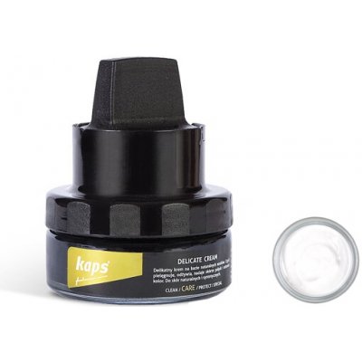 Krém na kožené boty s aplikátorem Delicate Cream 50ml, bílý – Sleviste.cz