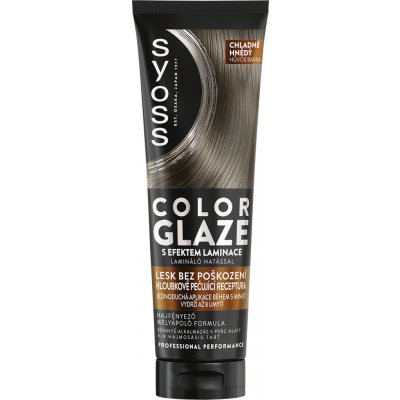 Syoss Toner na vlasy Color Glaze Chladně hnědý 130 ml – Zboží Dáma
