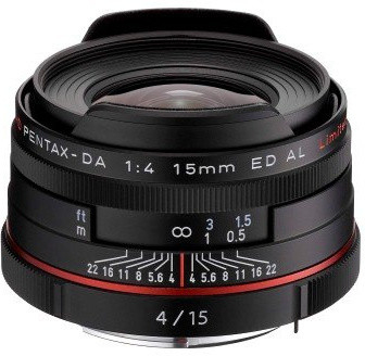 PENTAX 15 mm f/4 HD DA ED AL Ltd.