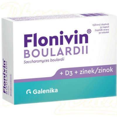 Galenika Flonivin Boulardii 30 tablet – Hledejceny.cz